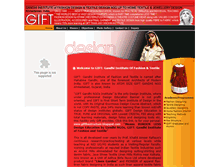 Tablet Screenshot of gift-india.com